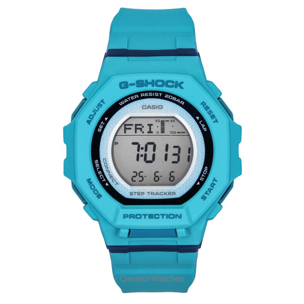 

Casio G-Shock G-Squad Digital Smartphone Link Bio-Based Resin Strap Quartz GMD-B300SC-2 200M Women s Watch синий