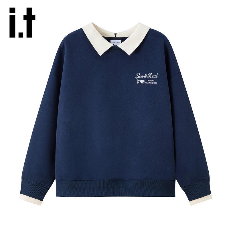 Женская толстовка Izzue IT с цветными блоками и воротником L