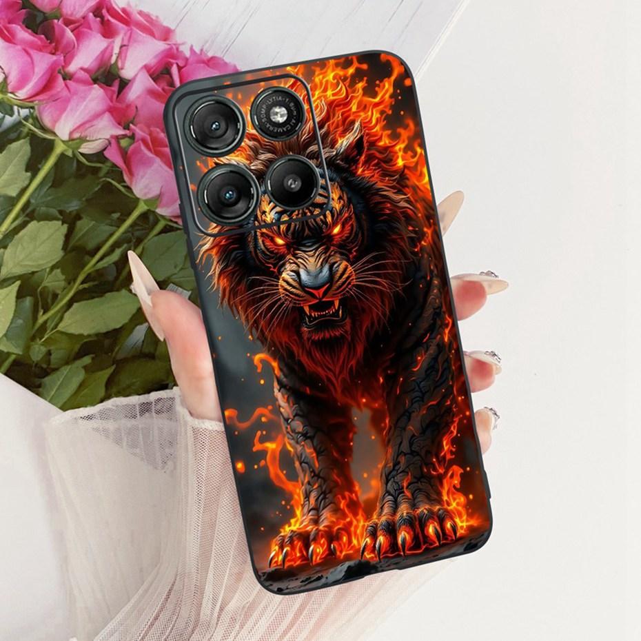 Fashion Cool Case For Motorola Moto G17 G17Power Soft Black Silicon TPU Back Cover For MOTO G 17 G17 Power XT2623-2 Phone Cases