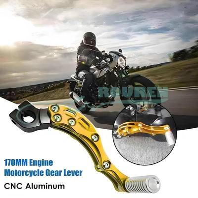 CNC Engine Gear Shift Lever Shifter Refit Starting Rod for Motorcycle ATV Dirt Pit Bike 50/110/125/150/250CC Kick Start Pedal