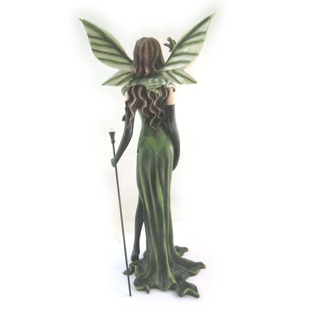Les Trésors De Lily [N4776] - Figur 'Fairy Dreams' grün schwarz (Babydrache) - 52x21x12 cm