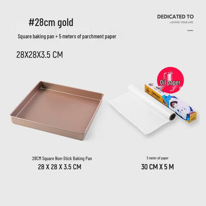 Square Cake Roll Baking Pan
