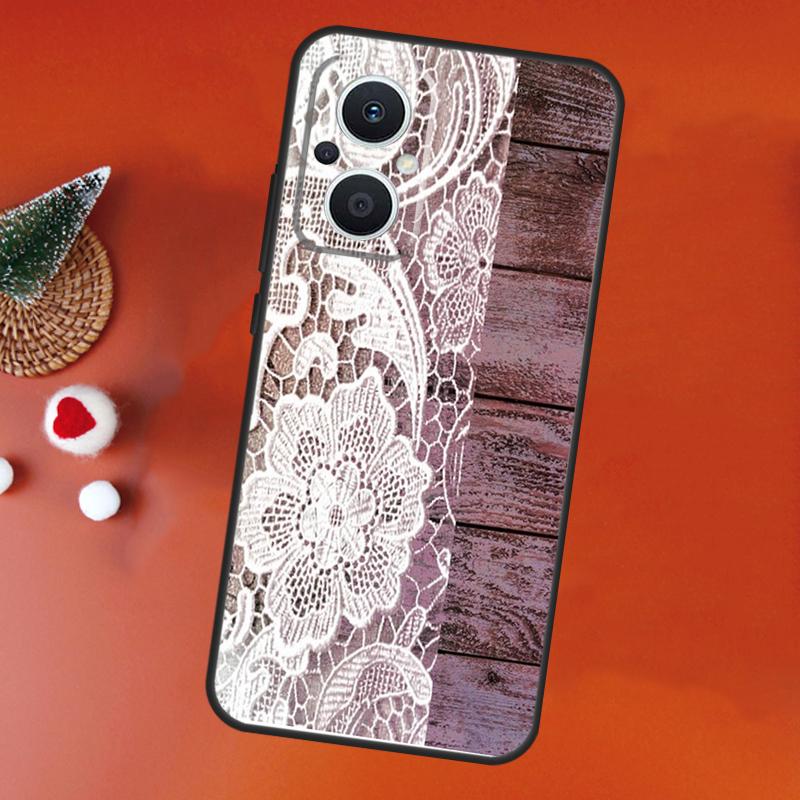 

Западный деревенский чехол-кружево из амбарной древесины для OPPO Find X9 X5 X6 X8 Pro OPPO Reno 14F 13F 12F 11F 10 12 13 14 Pro 7 8 Lite OPPO Reno8 Pro