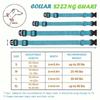Pfotenabdruck & Reflektierendes Garn Hundehalsband, Haustierbedarf, Reflektierendes Nylonhalsband, für Große/mittlere/kleine Hunde, Verstellbare Größe