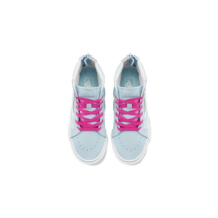 Vans SK8 High Top Kids' Skateboarding Shoes Light Blue Children Aged 3 7 Years Old VN0A4BUX34C