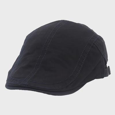 [UNIVERSAL CHEMISTRY] Bold Stitch Navy Side Belt Huntingcap