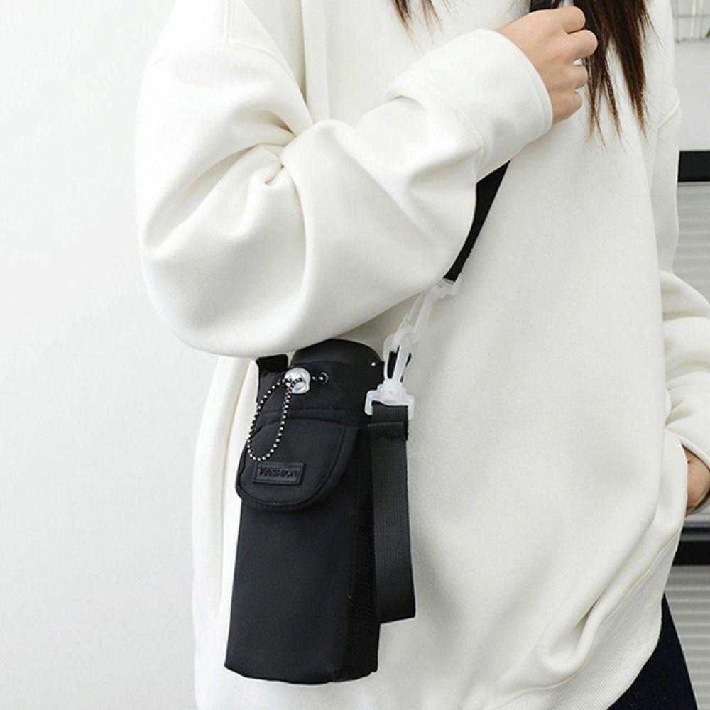 Waterproof Crossbody Water Bottle Purse Multi-functional Water Bottle Sling Bag  Travel