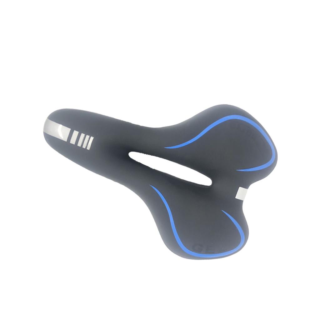 Bicycle Seat Cushion Mountain Bike Hollow Seat Cushion Thickened Soft Silicone Saddle Seat