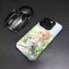 G-Genshin Lumine Impact   Phone Case For iPhone17,16,15,14,13,12,11 Plus,Pro Max Colored Silver Plated Inside Cover