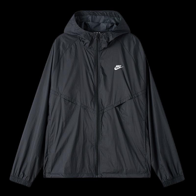 Nike Men's IO9628-010 Woven Hooded Jacket