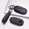 Premium Silicone Car Key Fob Cover For Suzuki Kizashi Wagon R Solio Spacia Swift With Keychain Soft Silicone Car Interior Accessories