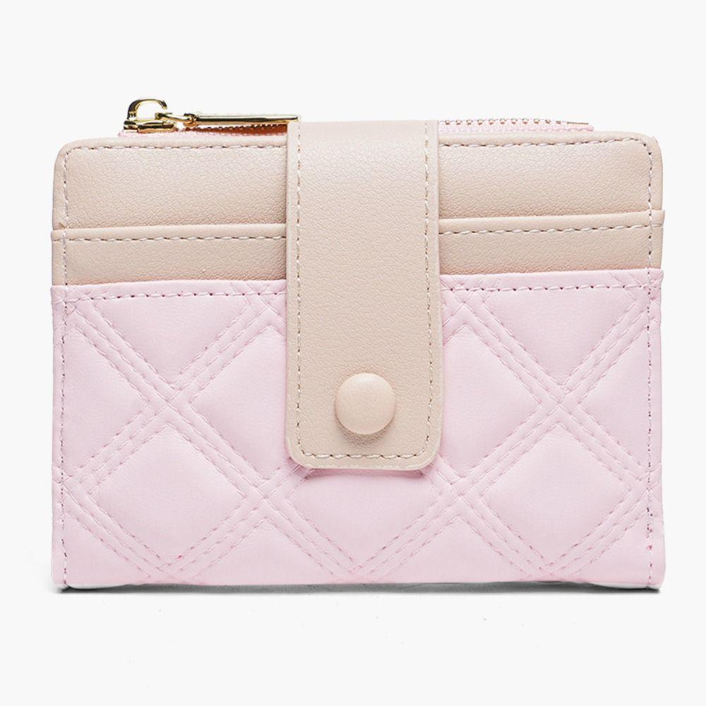 Multiple Card Slot Cute Purses Zipper Card Holder Lovely Folding Coin Purse  Women
