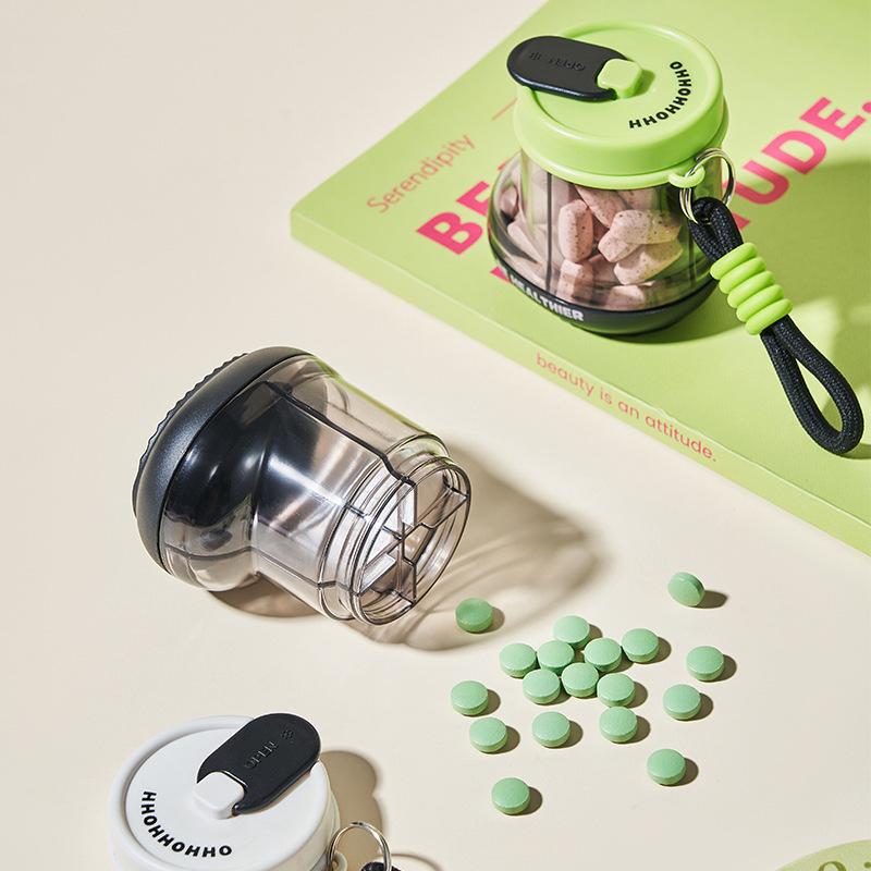 Portable Pill Organiser for On-the-Go Storage