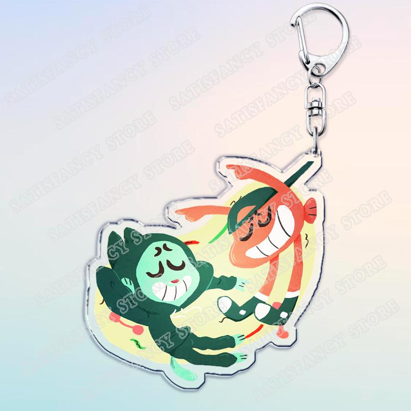 

Popular Cartoon Gumball Watterson Keychains for Accessories Lovely Darwin Watterson Tawog Keyrings Jewelry Fans Friends Gifts