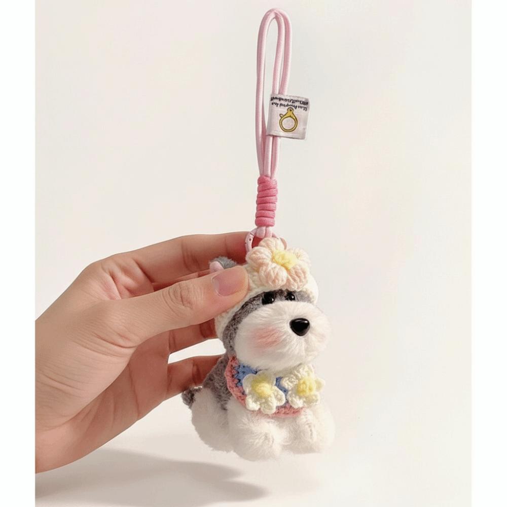 Multifunctional Bag Charm Cartoon Plush Puppy Bag Pendants Cute Bag Accessories  Cute Style