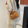 Small Square Bag Women's 2025 New Messenger Bag High Sense Maillard Retro Large Capacity Shoulder Commuter Women's Bag
