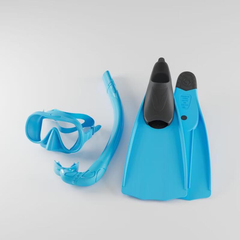 Pulian Deep Diving Mask, Snorkel & Fin Set Adult Set