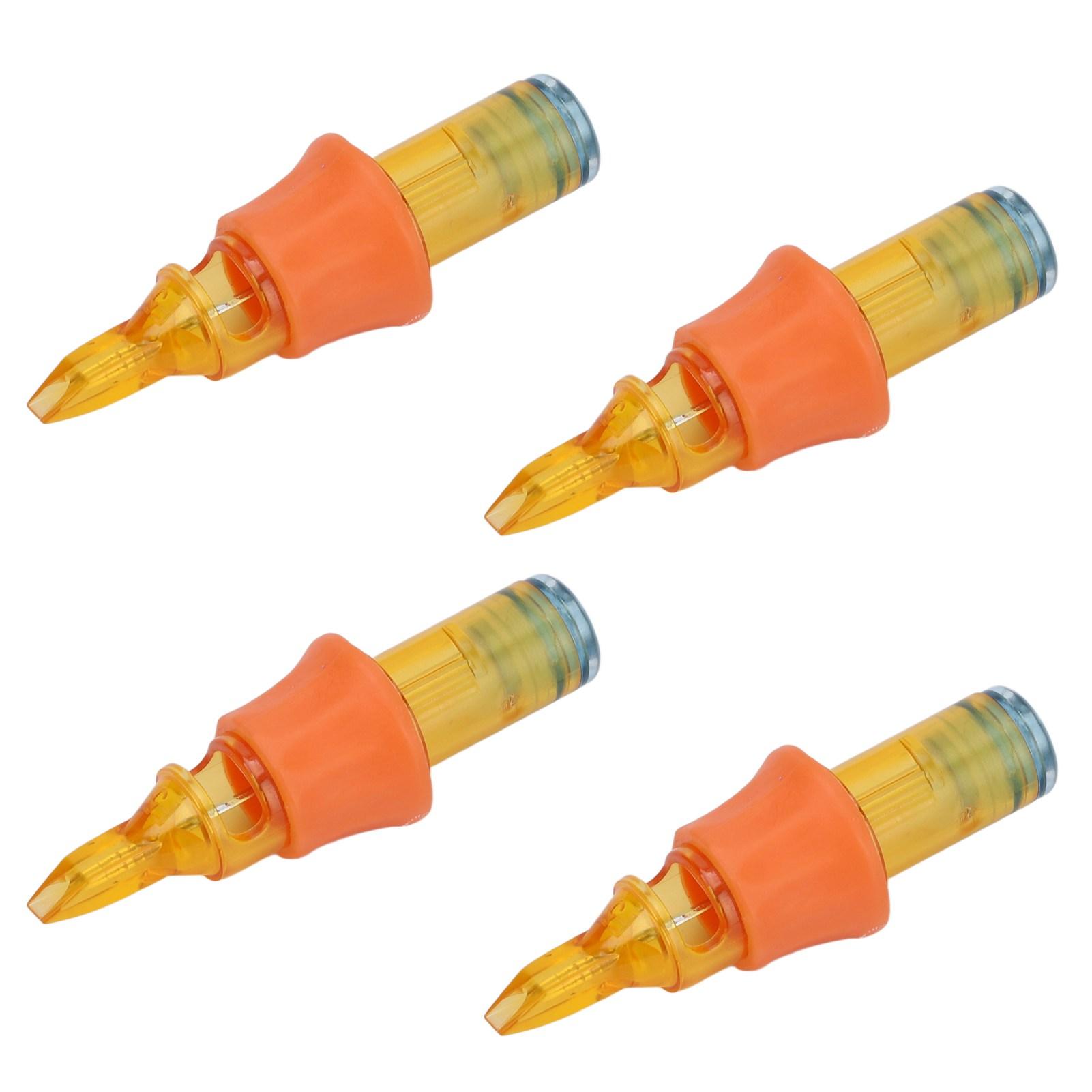 10 шт. Игла для тату-машинки Профессиональная из нержавеющей стали Чистая Безопасная Гигиеничная Игла-картридж Игла для тату-ручки RM