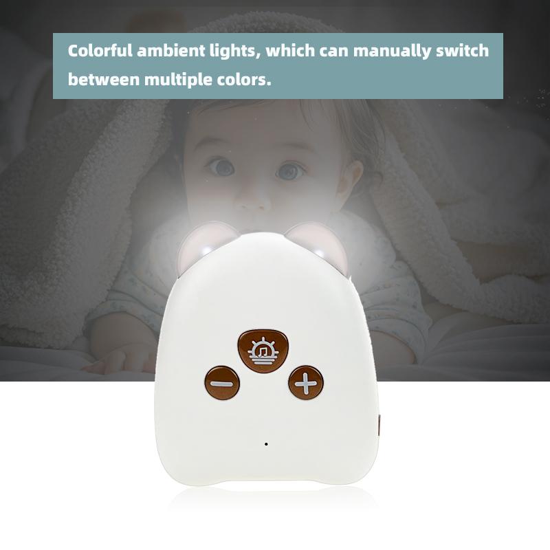 Voice Intercom Baby Monitor 2.4Ghz Wireless Long Range  Audio Sender Reciever Lullaby Temperature Display Nanny Cam V50