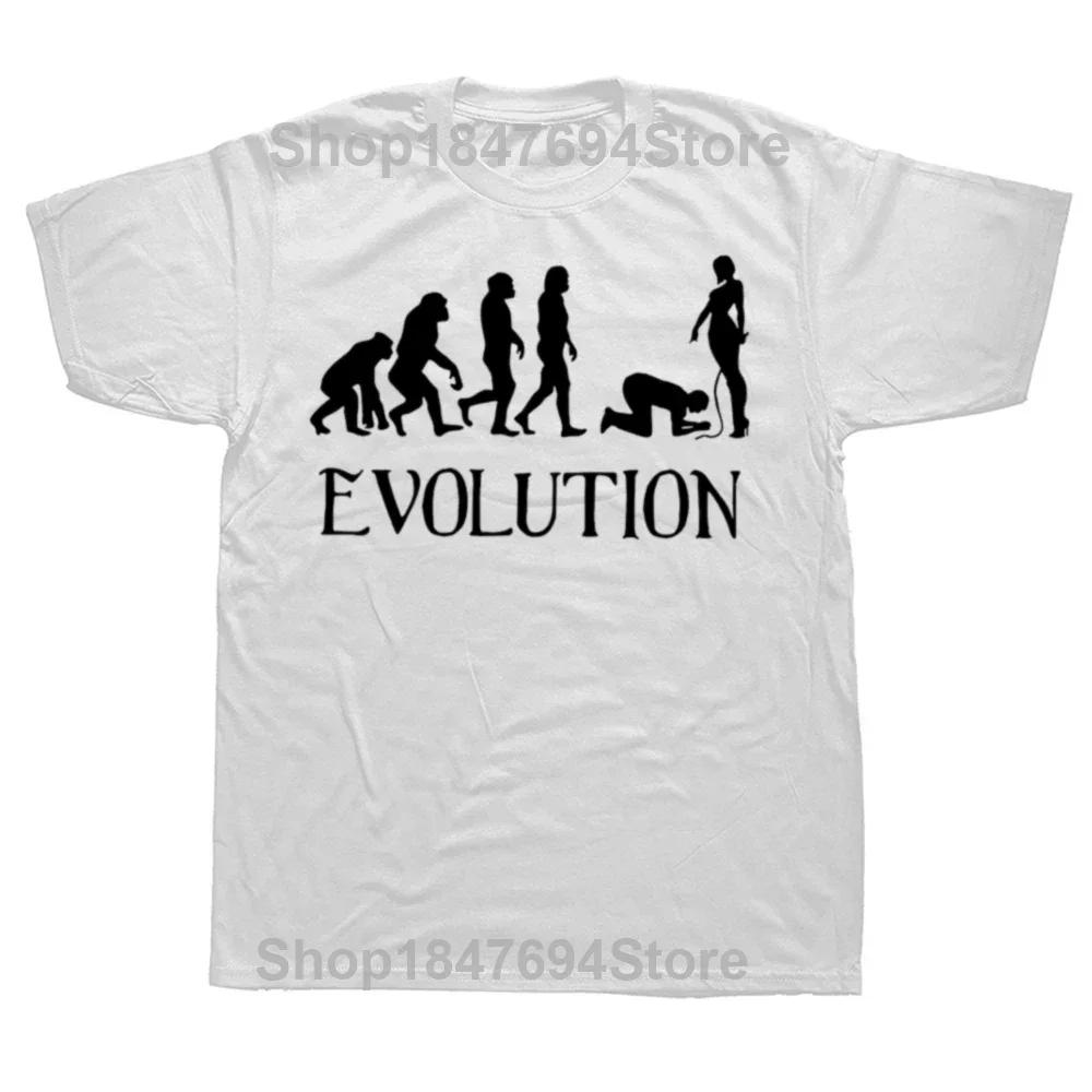 Funny BDSM Evolution T-Shirts for Men Women Summer Style Loose Tees O Neck Short Sleeve T Shirt Clothing
