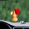 4Pcs Chinese New Year Horse Decorations Plastic Handmade Gourd Pendant For Home Motorcycle Bell Keychain Car Interior Decoration