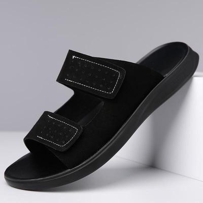2025Nuove Pantofole da Uomo Comode Suola Morbida Pantofole in Sughero da Uomo Sandali Piattaforma Estivi per il Tempo Libero Ciabatte di Marca Taglia Grande48