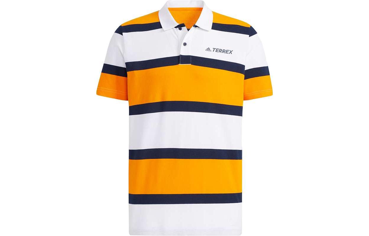 Adidas Set-in Sleeve T-Shirt Men s Yellow GN7605 S