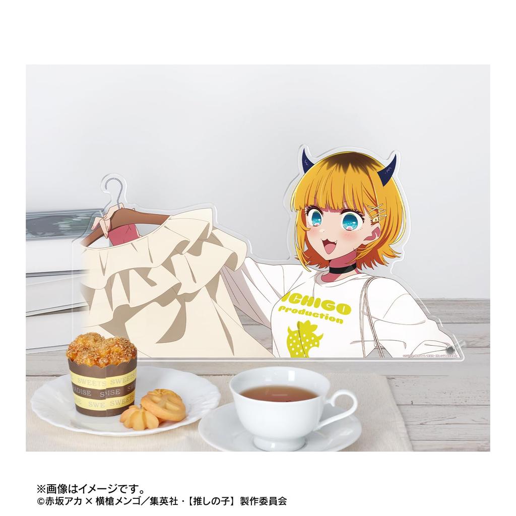 No No Original Illustration MEMcho Shopping Extra Large Acrylic Panel [Oshi Ko] [Oshi Ko] Ver. Die-Cut