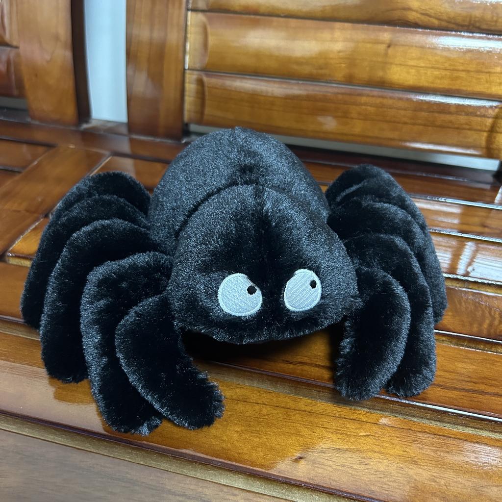 Realistic Plush Spider Toy - Gray Spider Doll Gift for Christmas