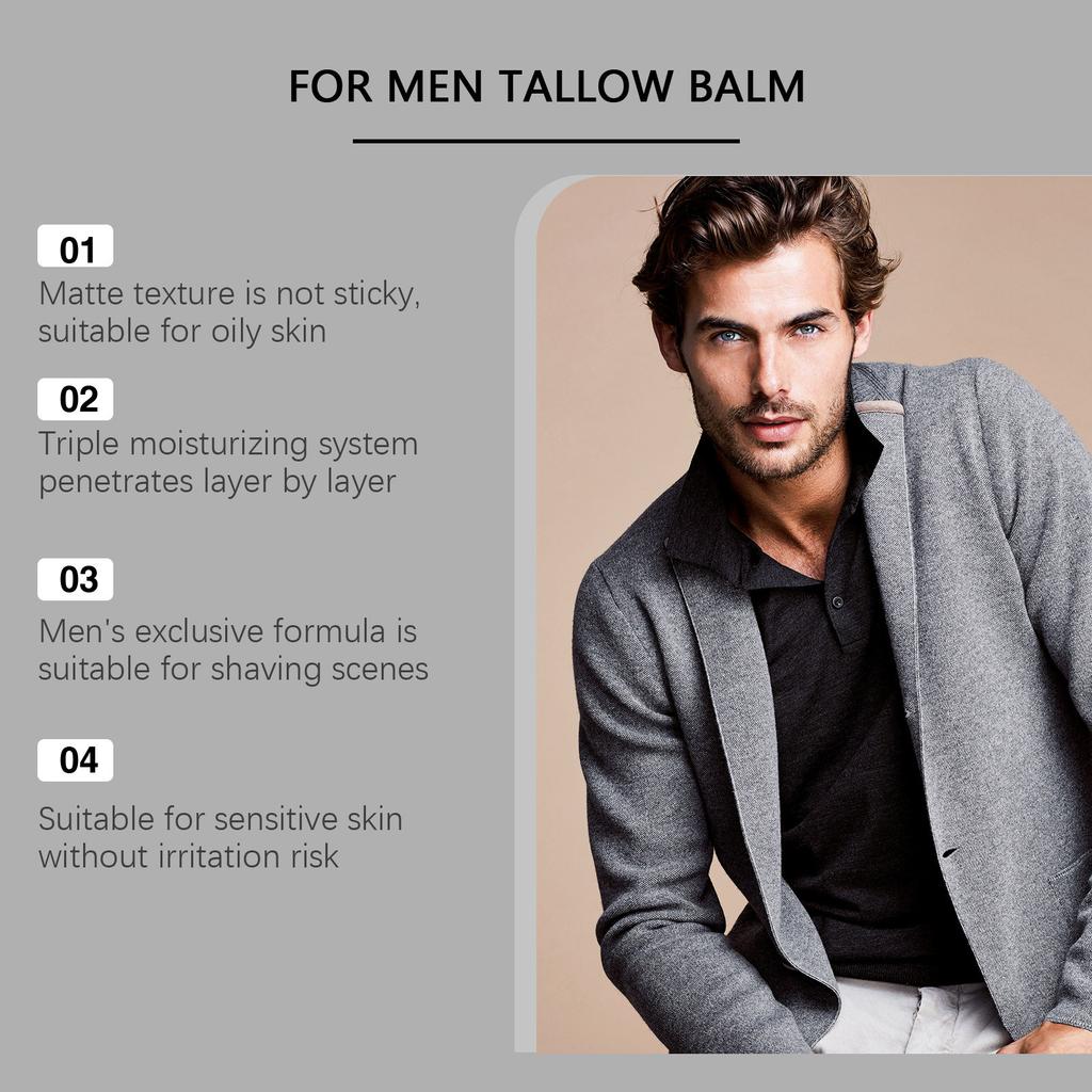 Men's -wrinkle Nourishing Cream Fades Fine Lines And Dry Lines Long-lasting Moisturizing Locks In Moisture Light Texture Non-sticky.