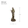 Greek Goddess of Wealth Statue: Lucky Decoration for Desk or Office