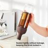 Glass Coffee Cold Brew Pot, Super Heat and Cold Resistant Flower Tea Coffee Pot, Cold Brew Bottle