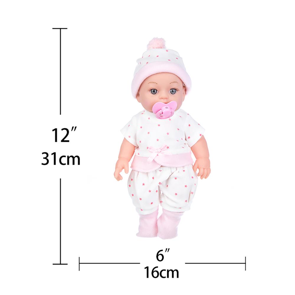 

31 см кукла Rebirth 12 дюймов кукла-симулятор младенца виниловая кукла кукла игрушка кукла Rebirth Baby Doll кукла детский подарок на день рождения 31cm