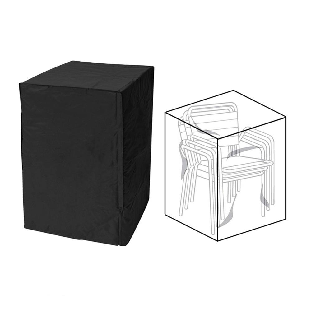

68x68x72см Водонепроницаемый Чехол для Патио из Ткани Оксфорд 210D Защита Садовой Мебели для Открытого Воздуха, Балкона, Сада Black