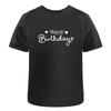 Happy Birthday' Cotton T Shirt Ta002086