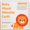 VISUAL CARDS Baby Early Education Training Card Baby Visual Stimulation Black and White Card Tracking Laraca Color Card