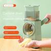 3 in 1 Rotary Cheese Grater Manual Ice Shaved Machine Hand-Crank Vegetable Slicer  Smoothies