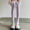 Lolita Lace JK Stockings Bow Knot Lolita Socks Female Long Socks Lolita Soft Sister Jk Uniform Knee Socks Student Cute JK Socks