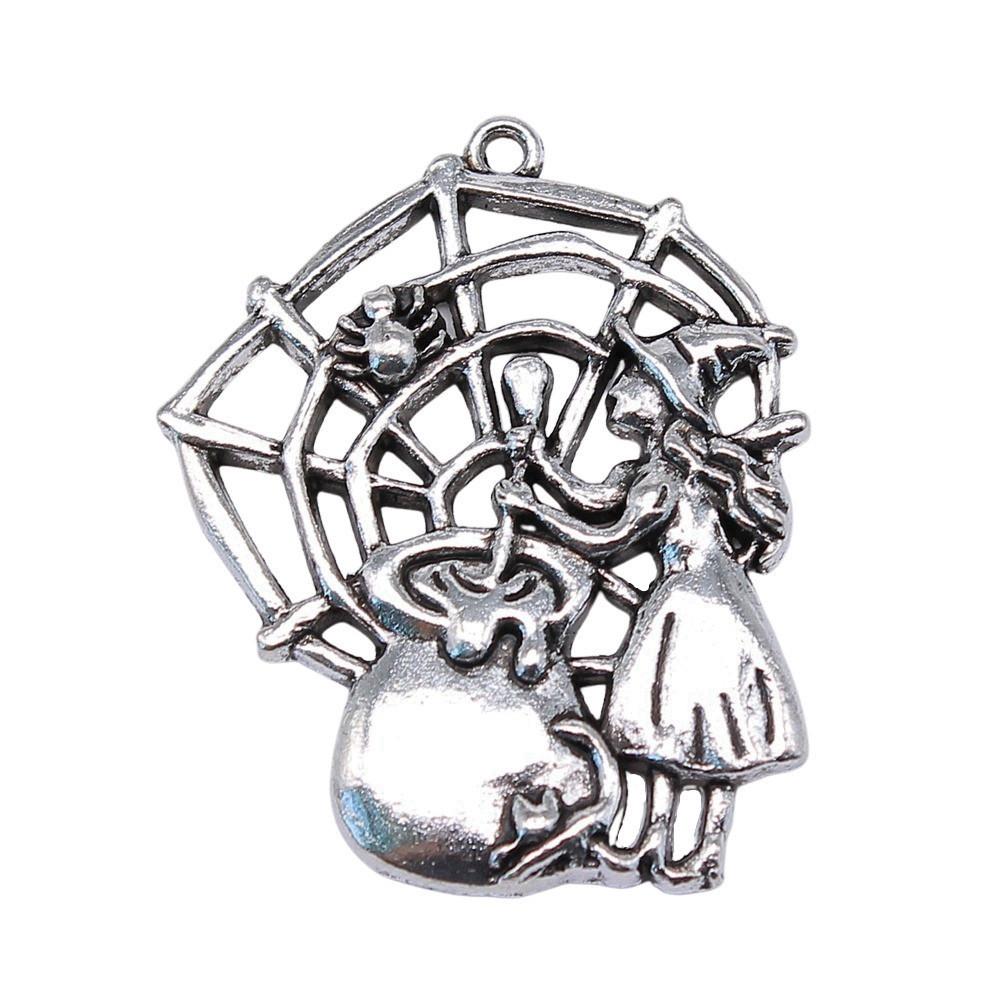 Halloween Charms Multi Color Alloy Pendants For DIY Jewelry Accessories