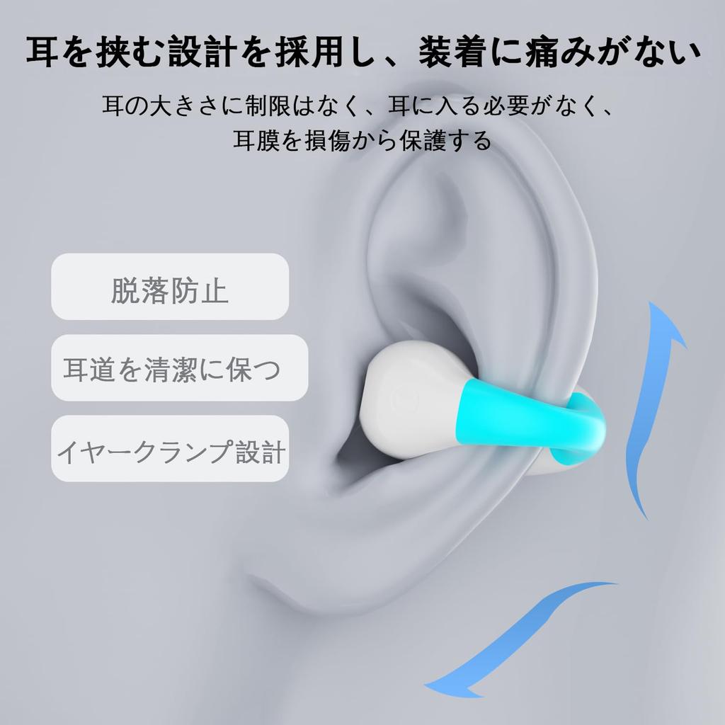 Industry First Sale True OWS Air Bone Conduction Authentic Wireless Bluetooth Lightweight and Comfortable Charging Case with LED Digital Microphone