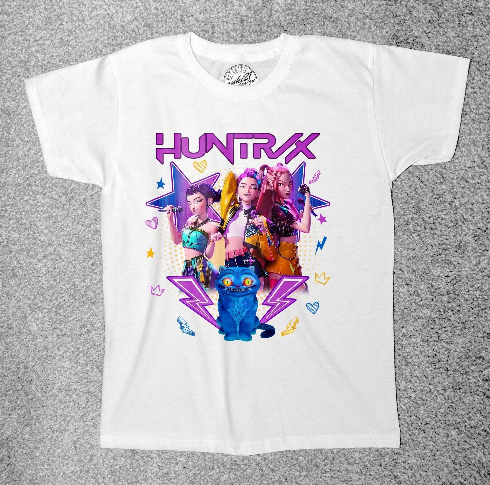 

Huntrix K-Pop Охотники на демонов 011 Аниме/Манга Детские/Детские Взрослые футболки/футболк 140