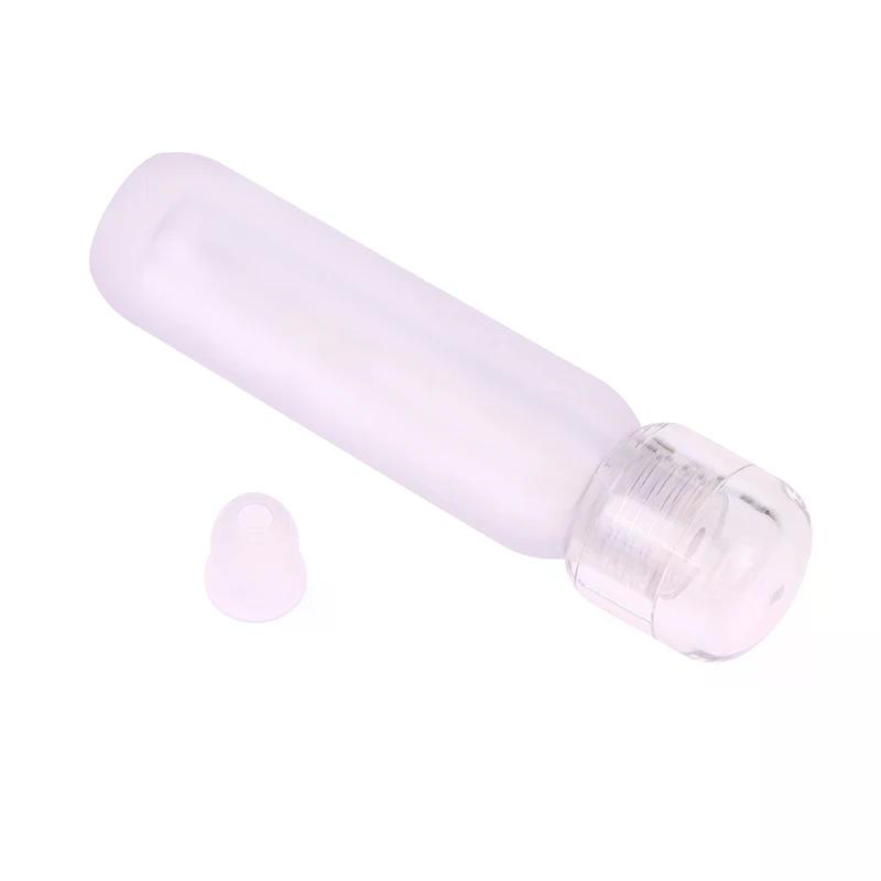 1pcs Empty Lip Gloss Tubes Plastic Lip Balm Tube Lipstick Mini Sample Cosmetic Container Transparent Refillable Bottle