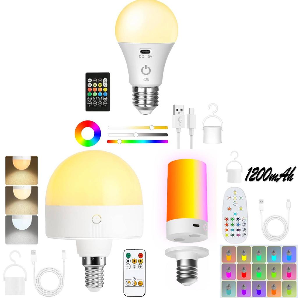 Modern Minimalist Usb Rechargeable Corn Shape Wall Light With 360 Degree Glow For Living Room Decor