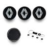 Compatible Tire Center Cap Logo for Renault Koleos, Latitude, Kadjar, and Scenic