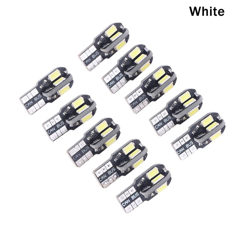 

10PCS T10 LED Bulbs 5730 SMD - Canbus Error Free for Car Interior Dome Map License Plate Lights
