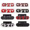 Uwbsq5 3D Metal GTD Logo Emblem Badge Car Front Grill Rear Trunk Sticker For Volkswagen VW POLO Golf 4 5 6 7 7 MK2 MK4 MK5 MK6 MK7 MK8
