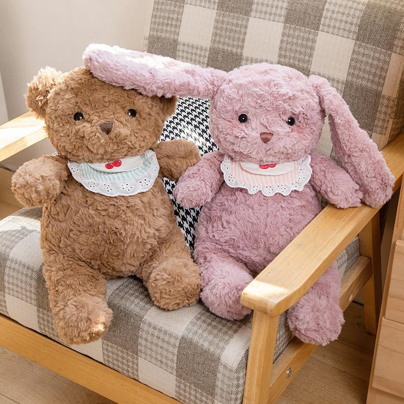 Kasuga Kindergarten Teddy Bear Doll Animal Plush Toy Rabbit Doll Girl Bova Gift
