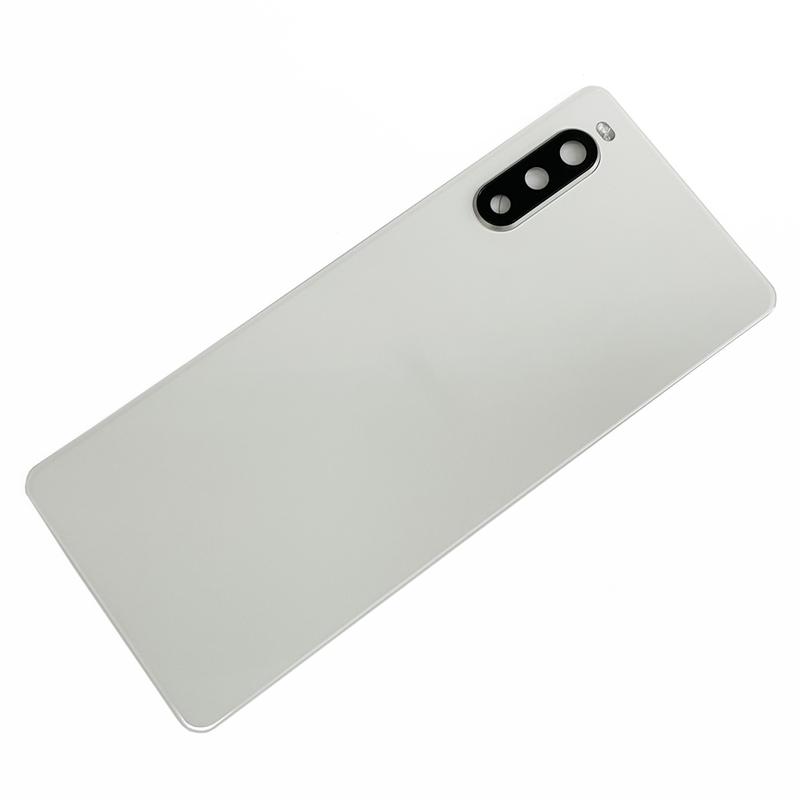 Back Glass For Sony Xperia 10 II XQ-AU51 AU52 Battery Cover Door Housing Rear + Camera Lens Replacement Parts