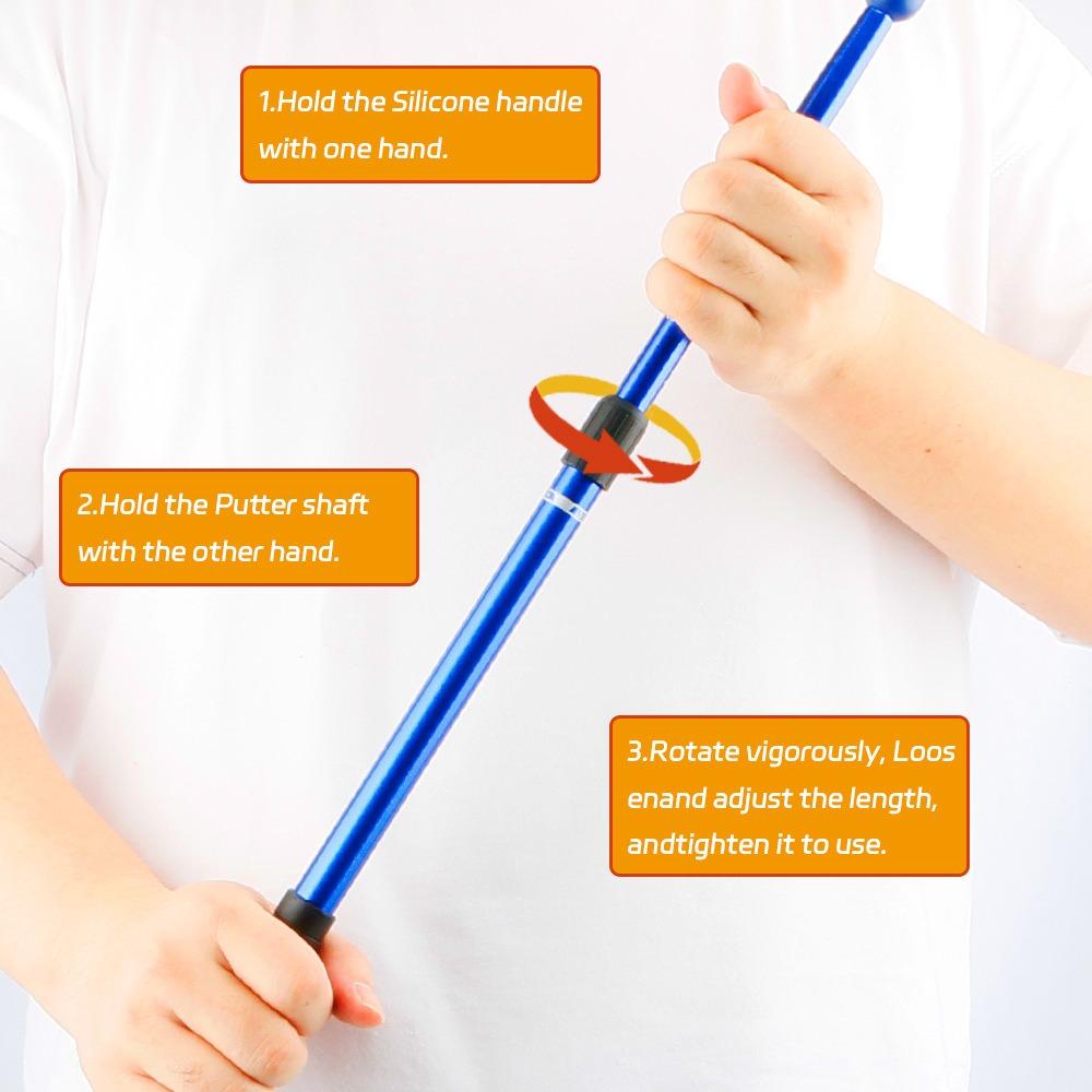 Telescopic Golf Junior Putter Non-slip Telescopic Golf Putter Golf Putter   Golf Club