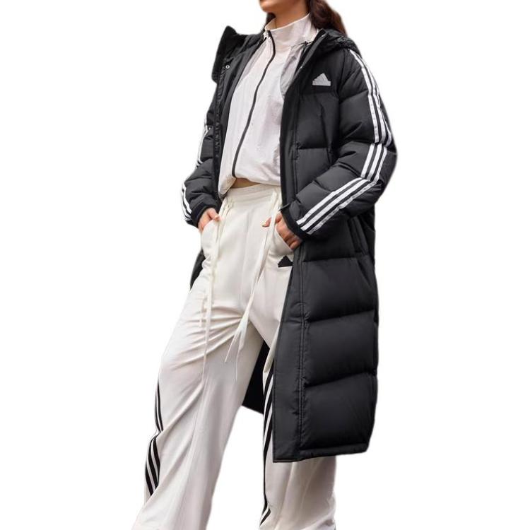 Men's Adidas LONG DOWN Jackets & Coats Unisex Black